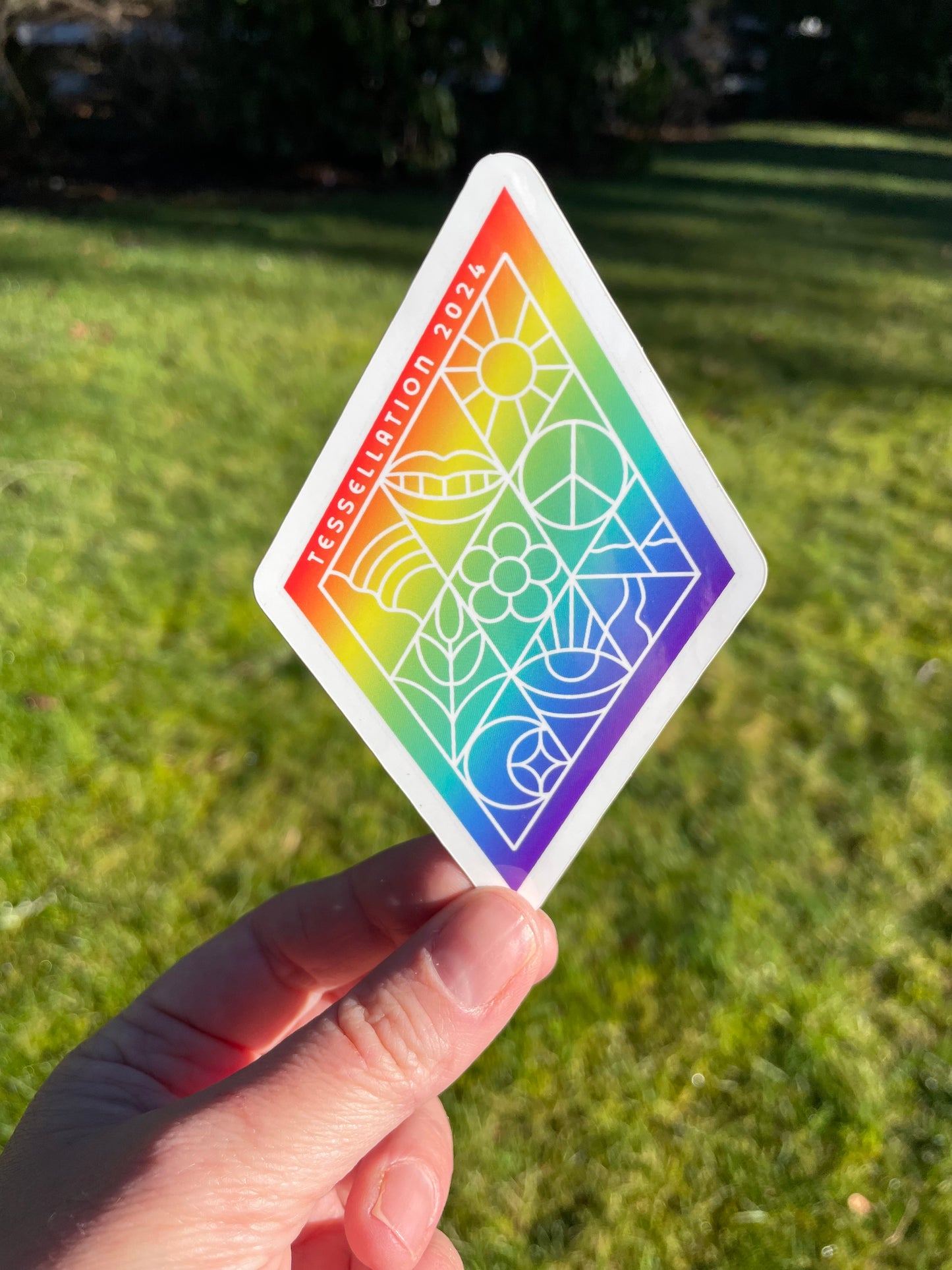 Tessellation Sticker