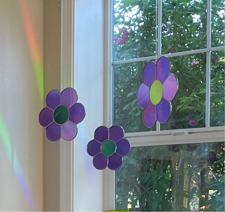 Stained Glass Flowers