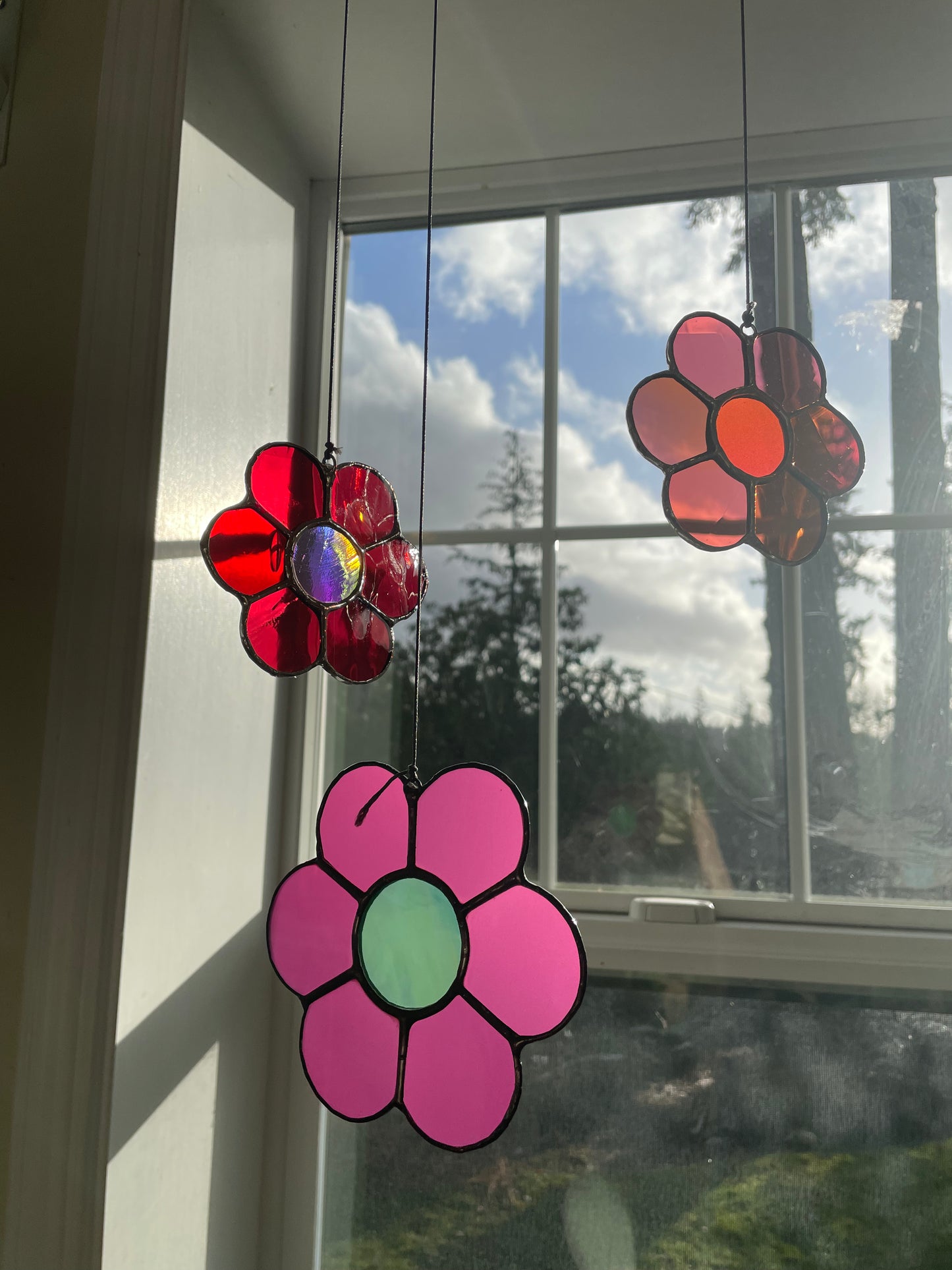 Stained Glass Flowers