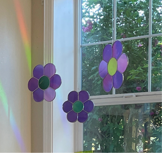 Stained Glass Flowers